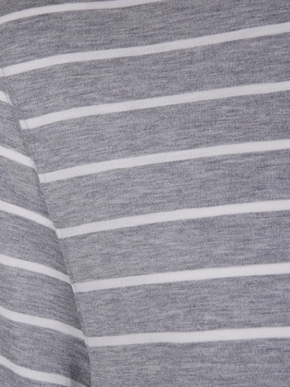 Brunello Cucinelli Gestreept T-shirt Grijs