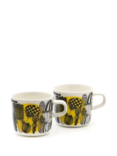 Marimekko Siirtolapuutarha mugs (set of two)