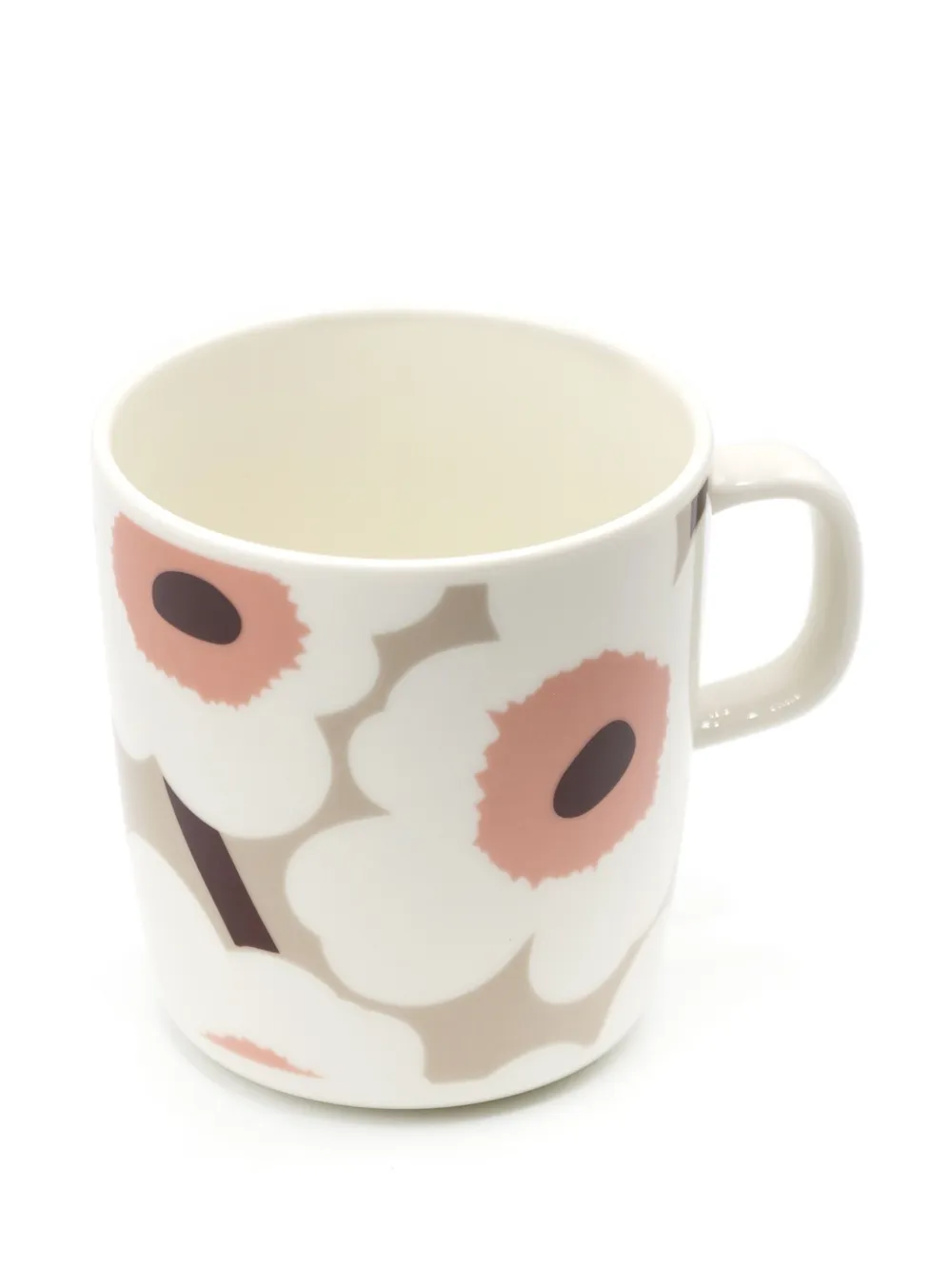 Marimekko Unikko mugs (set of two) - Wit
