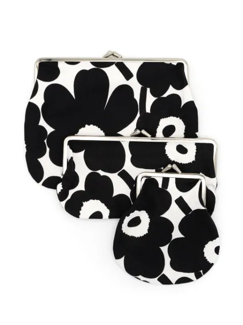 Marimekko Unikko wallets (set of three)