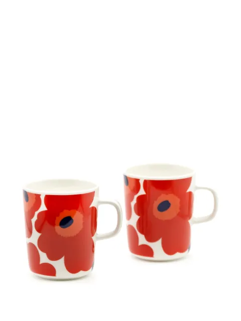 Marimekko Unikko mugs (set of two)