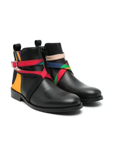PUCCI Junior Ankle boot com estampa Iride
