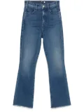 MOTHER Lil Hustler Flood Fray jeans - Blue