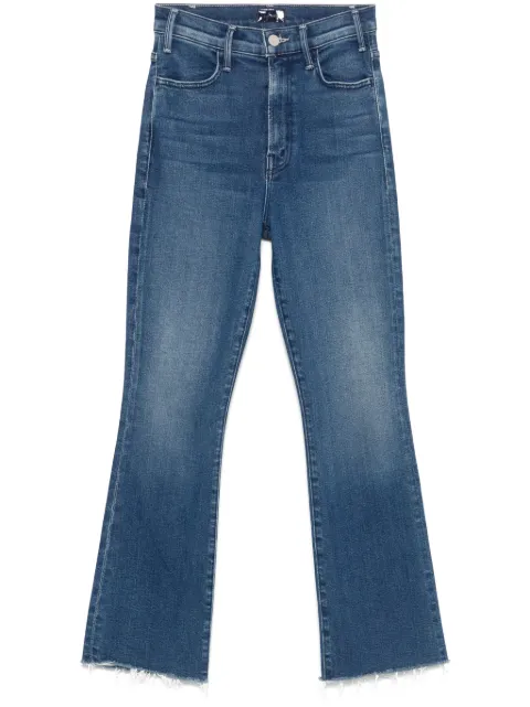 MOTHER Lil Hustler Flood Fray jeans