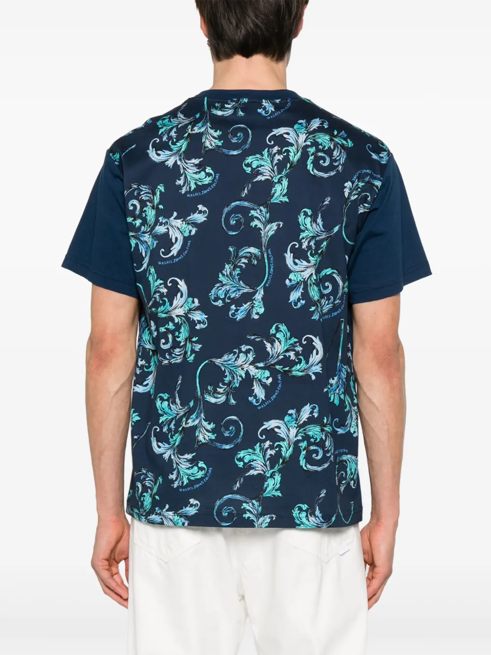 VERSACE JEANS COUTURE CHROMO COUTURE T-SHIRT
