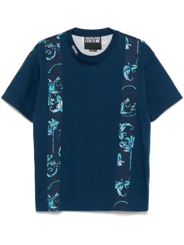 Versace Jeans Couture Chromo Couture T-shirt Blue FARFETCH