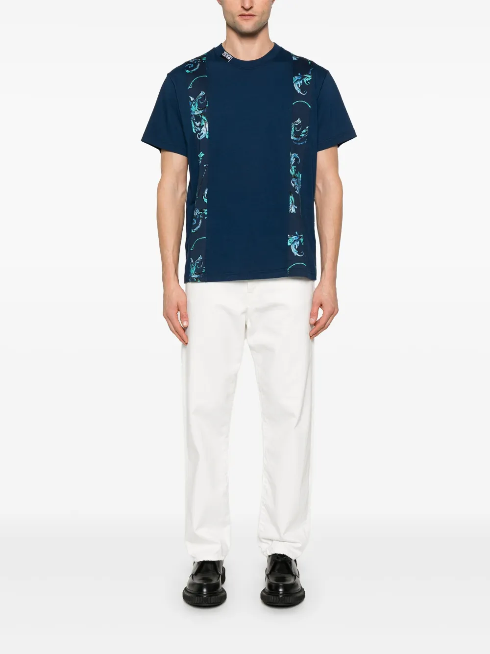 Versace Jeans Couture Chromo Couture T-shirt - Blauw