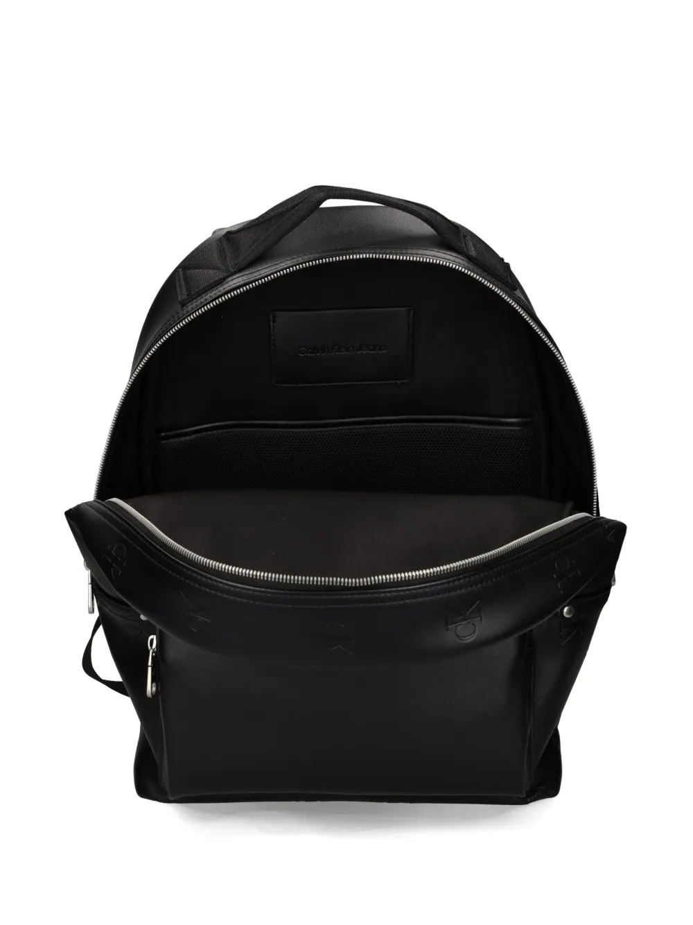 Calvin Klein Rugzak met logo-reliëf Zwart