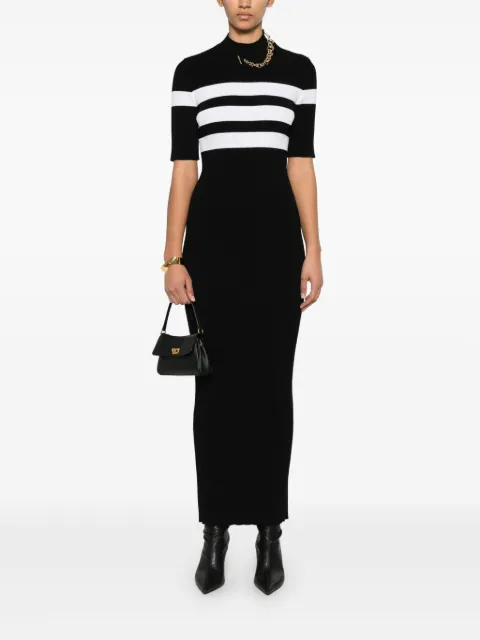 Jean Paul Gaultier striped maxi dress 2533FRO314M063 - 1
