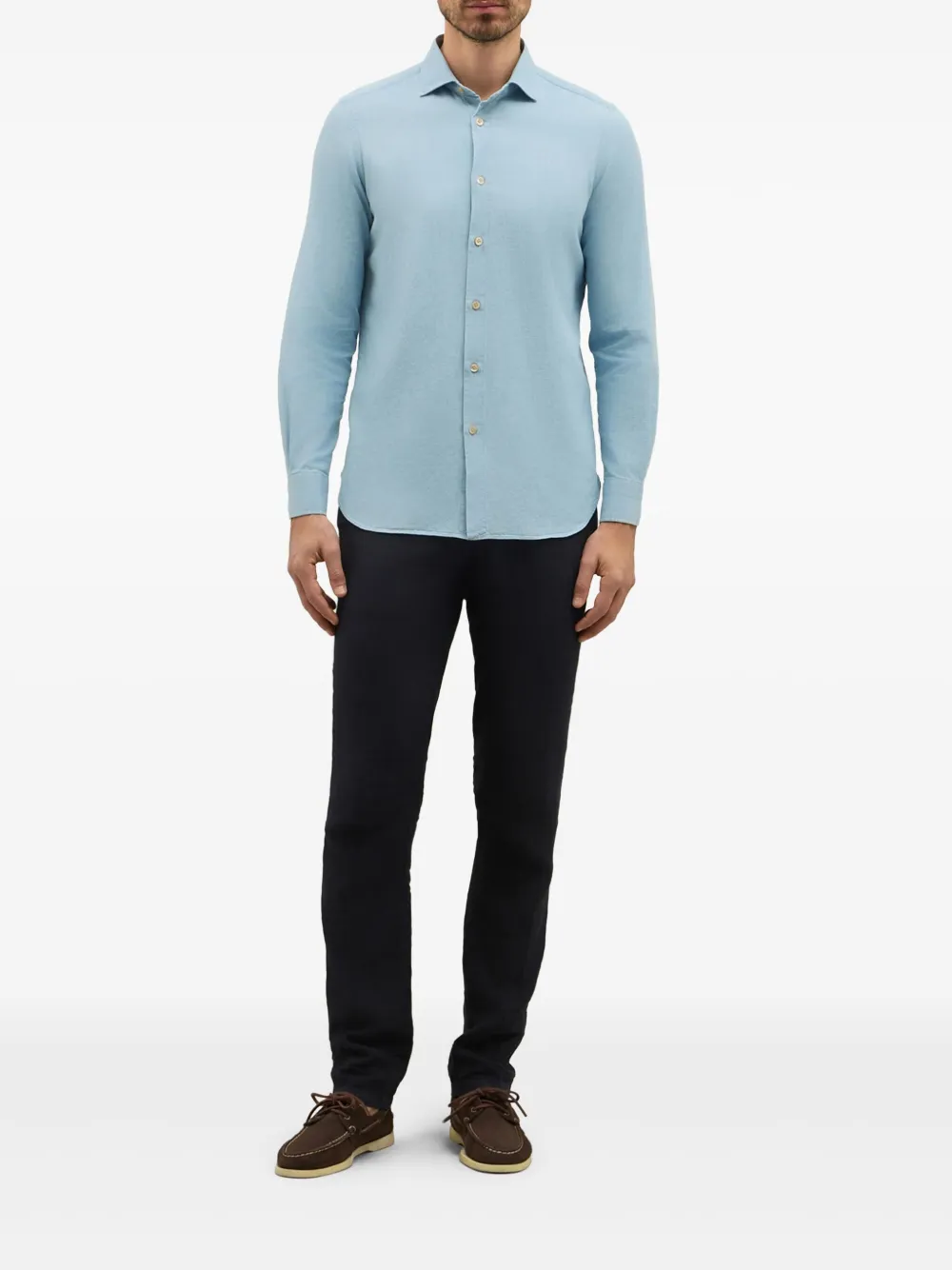 Boglioli cotton shirt - Blauw