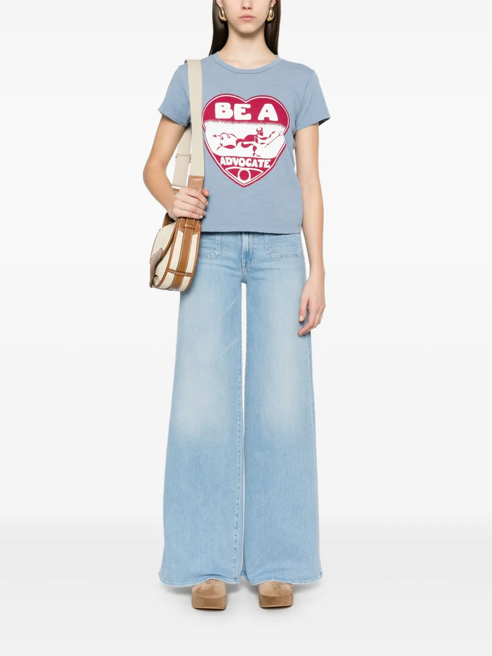 MOTHER Patch Pocket Undercover Sneak jeans - Blauw