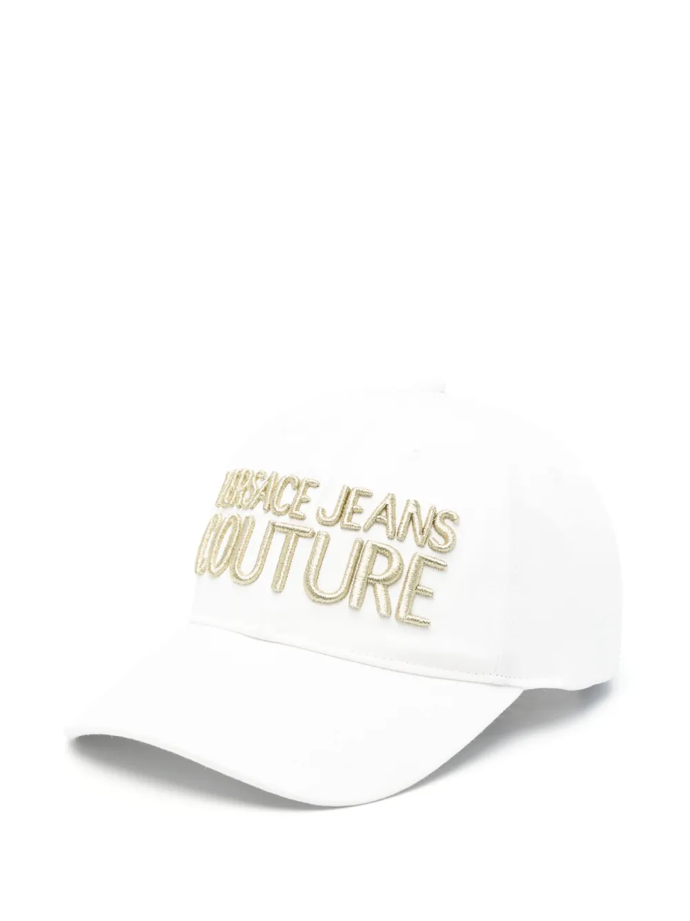 Versace Jeans Couture Pet met geborduurd logo Wit