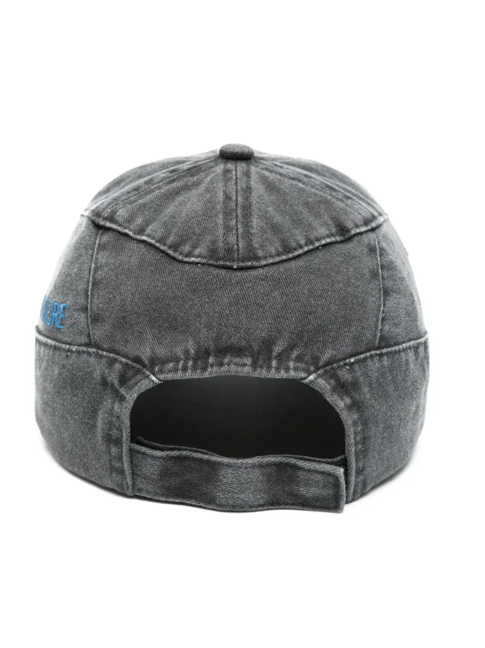 Versace Jeans Couture Pet met geborduurd logo - Zwart