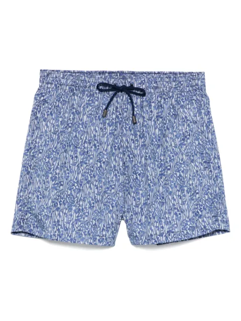 Canali floral-print swim shorts