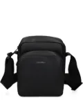 Calvin Klein logo-print messenger bag - Black
