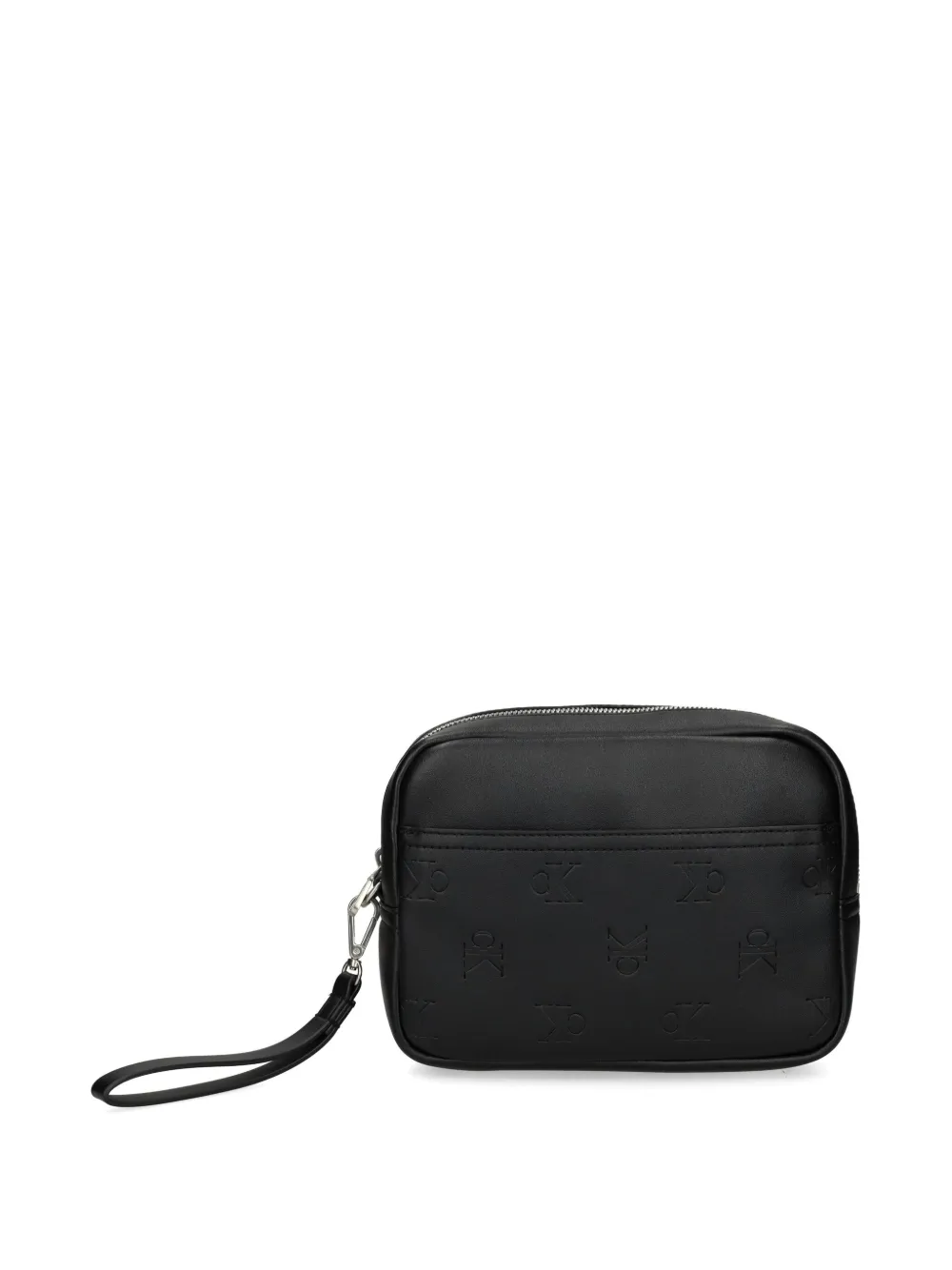 Calvin Klein bolsa de mano con logo en relieve | negro | Image 1