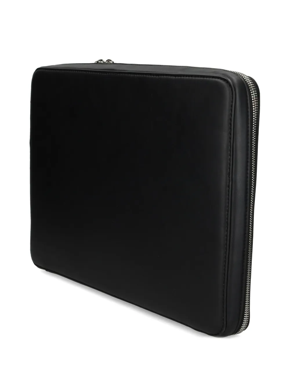 Calvin Klein logo-lettering laptop bag - Zwart