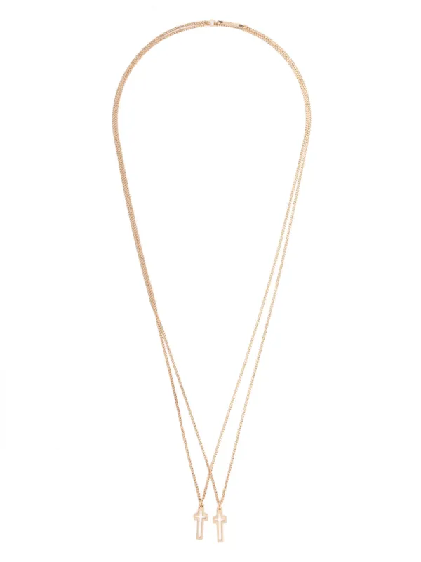 【DSQUARED2】Jesus Necklace DSQUARED2 Jesus Necklace | Gold | FARFETCH PL