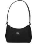 Calvin Klein Jeans logo-plaque shoulder bag - Black
