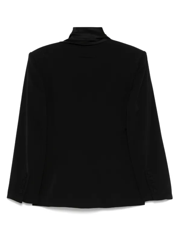 業務用 Jean Paul Gaultier ウールジャケット 裏キルティング 80s 