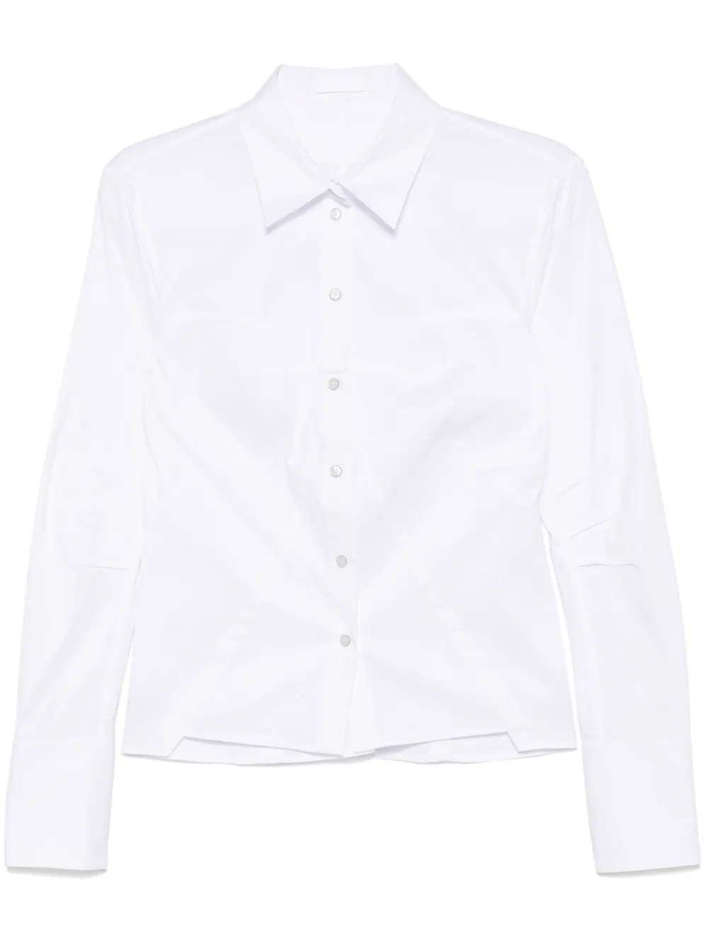 Helmut Lang camisa estilo bustier | blanco | Image 1