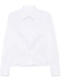 Helmut Lang bustier-style shirt - White