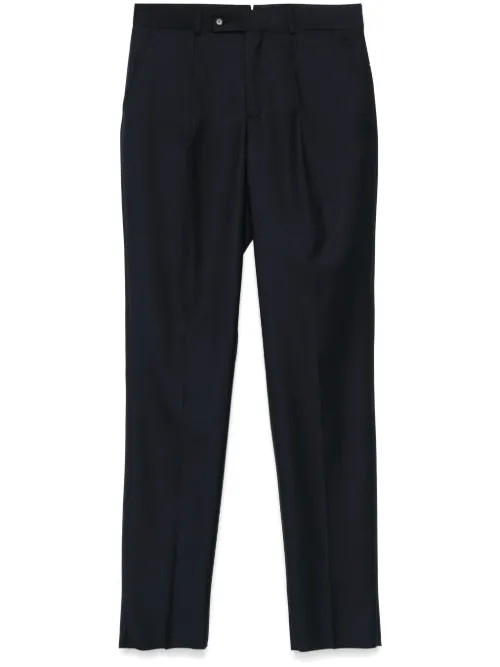 Caruso pantalon en laine - Bleu - Caruso - Modalova
