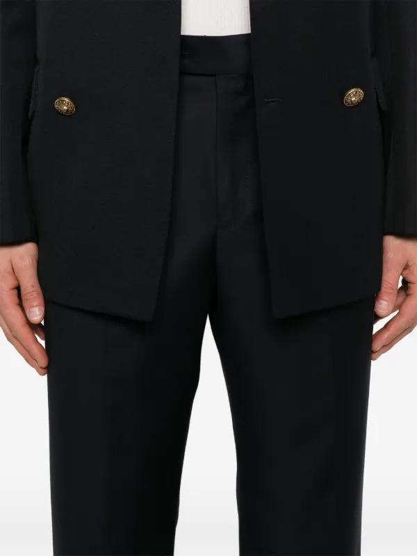 Caruso ウールパンツ | ブルー | FARFETCH JP