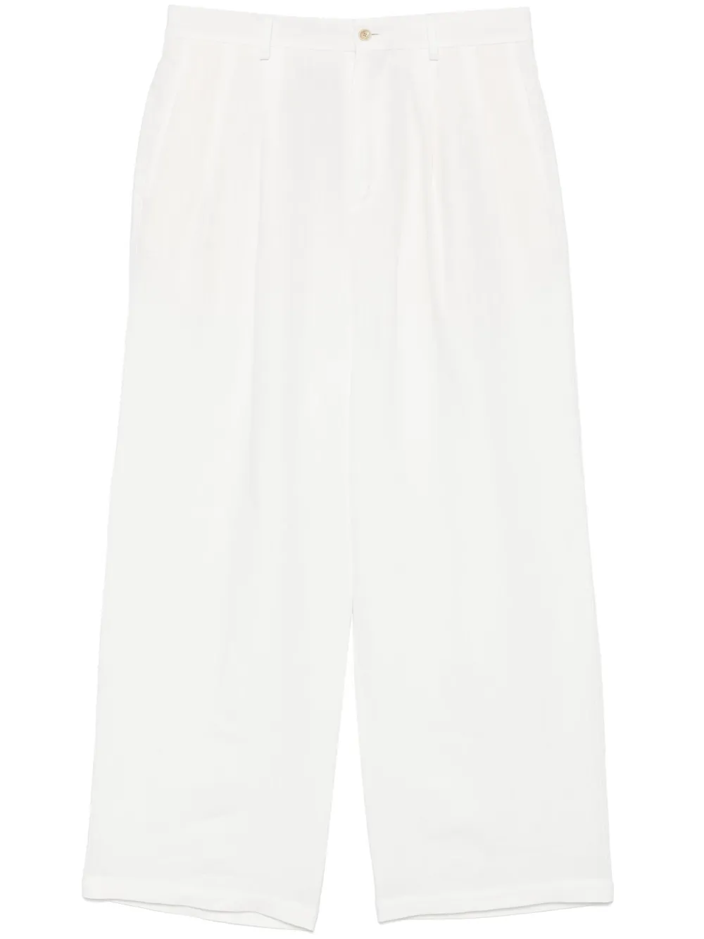 Caruso pantalon en lin | tons neutres | Image 1