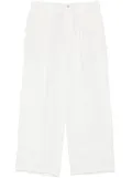 Caruso linen trousers - Neutrals