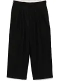 Caruso linen trousers - Black