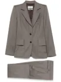 Saint Laurent Pre-Owned circa 2000's wool suit - Brown