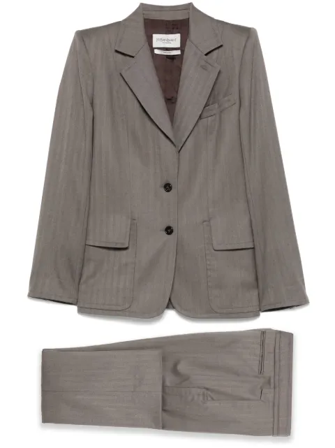 Saint Laurent Pre-Owned circa 2000's wool suit