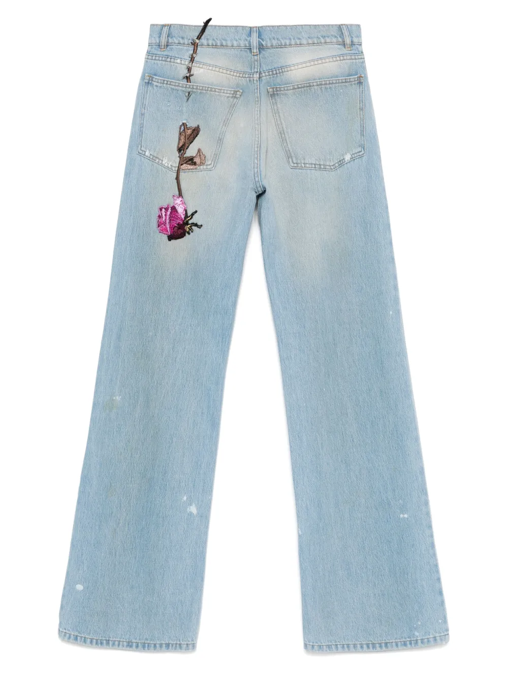 seenusers Seen Users His Last Rose jeans - Blauw