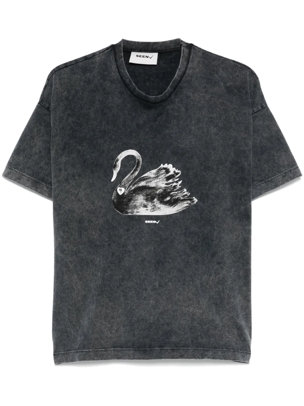 Seen Users playera Black Swan | gris | Image 1