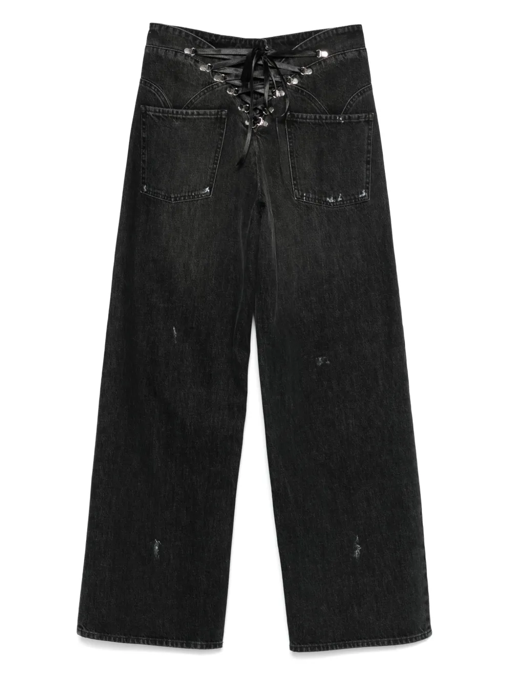 Seen Users Pull To Open jeans - Zwart