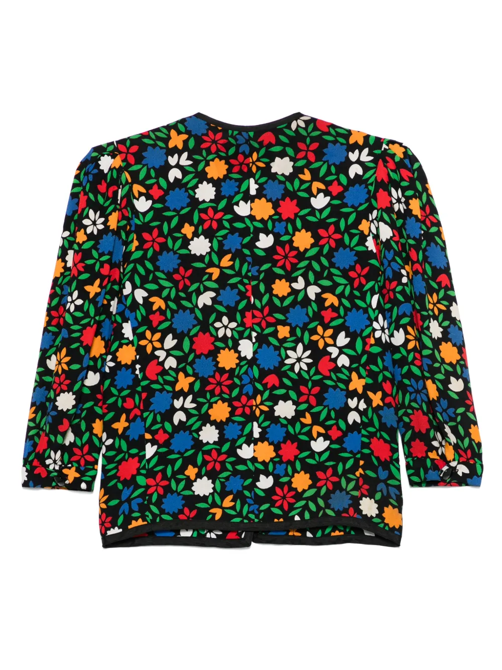 Saint Laurent Pre-Owned 1960s floral-print jacket | Image 2