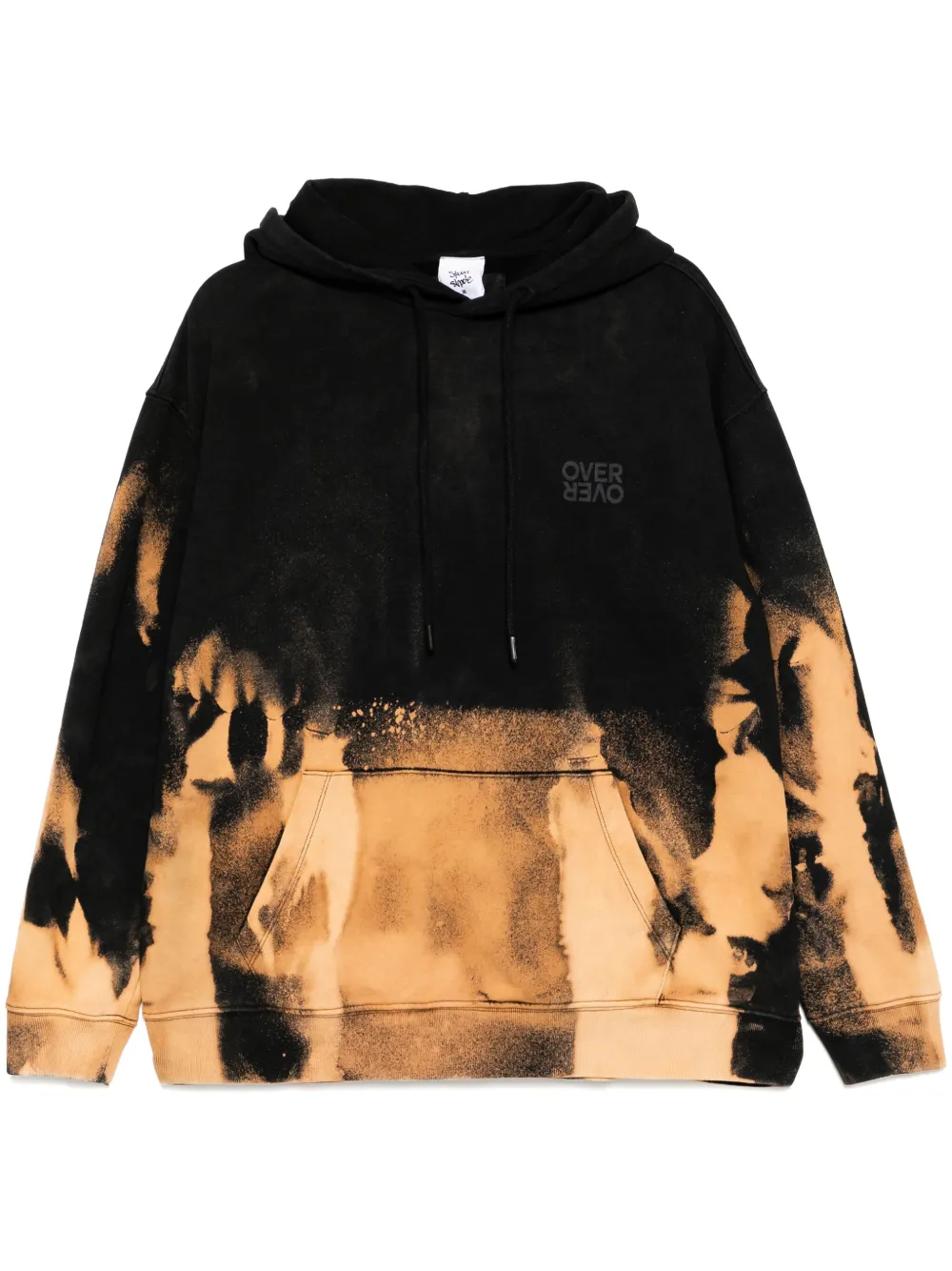 Stain Shade cotton hoodie | Black | Image 1
