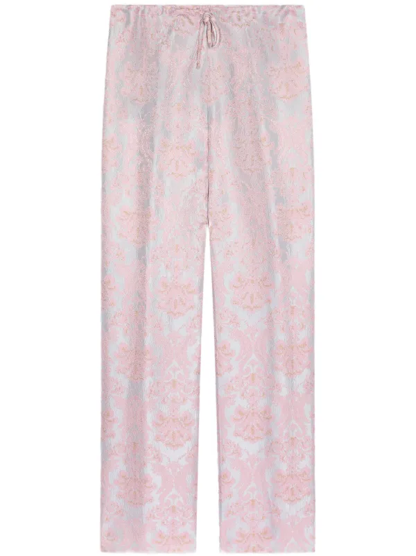 DRIES VAN NOTEN ドリス ヴァン ノッテン ジャカード パンツ DRIES VAN NOTEN ～ ジャカードのパンツ : CLOSET