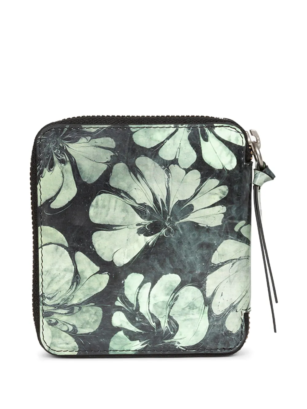 DRIES VAN NOTEN Leren portemonnee - Groen