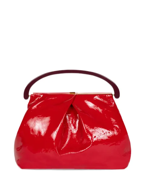 DRIES VAN NOTEN Folded leather cross body bag
