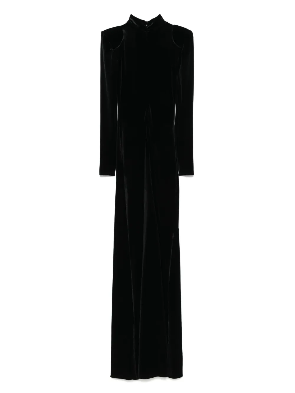 V:PM ATELIER Iris maxi-dress - Zwart