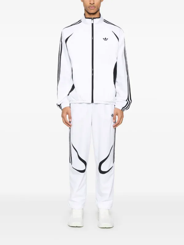 Adidas Adicolor Teamgeist Track Pants | White | FARFETCH