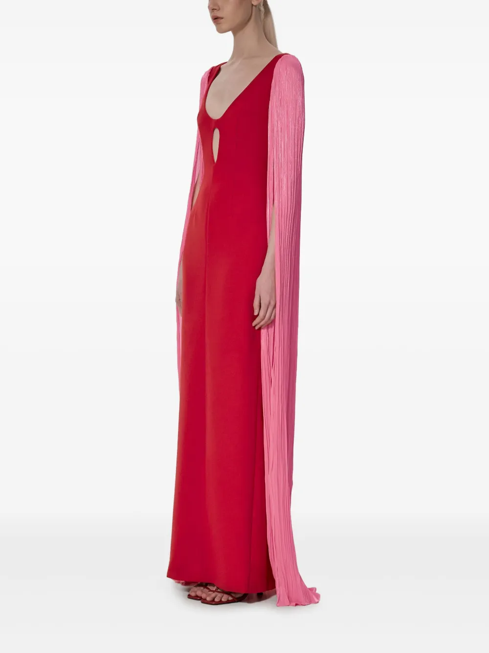 V:PM ATELIER Eros maxi-jurk Rood