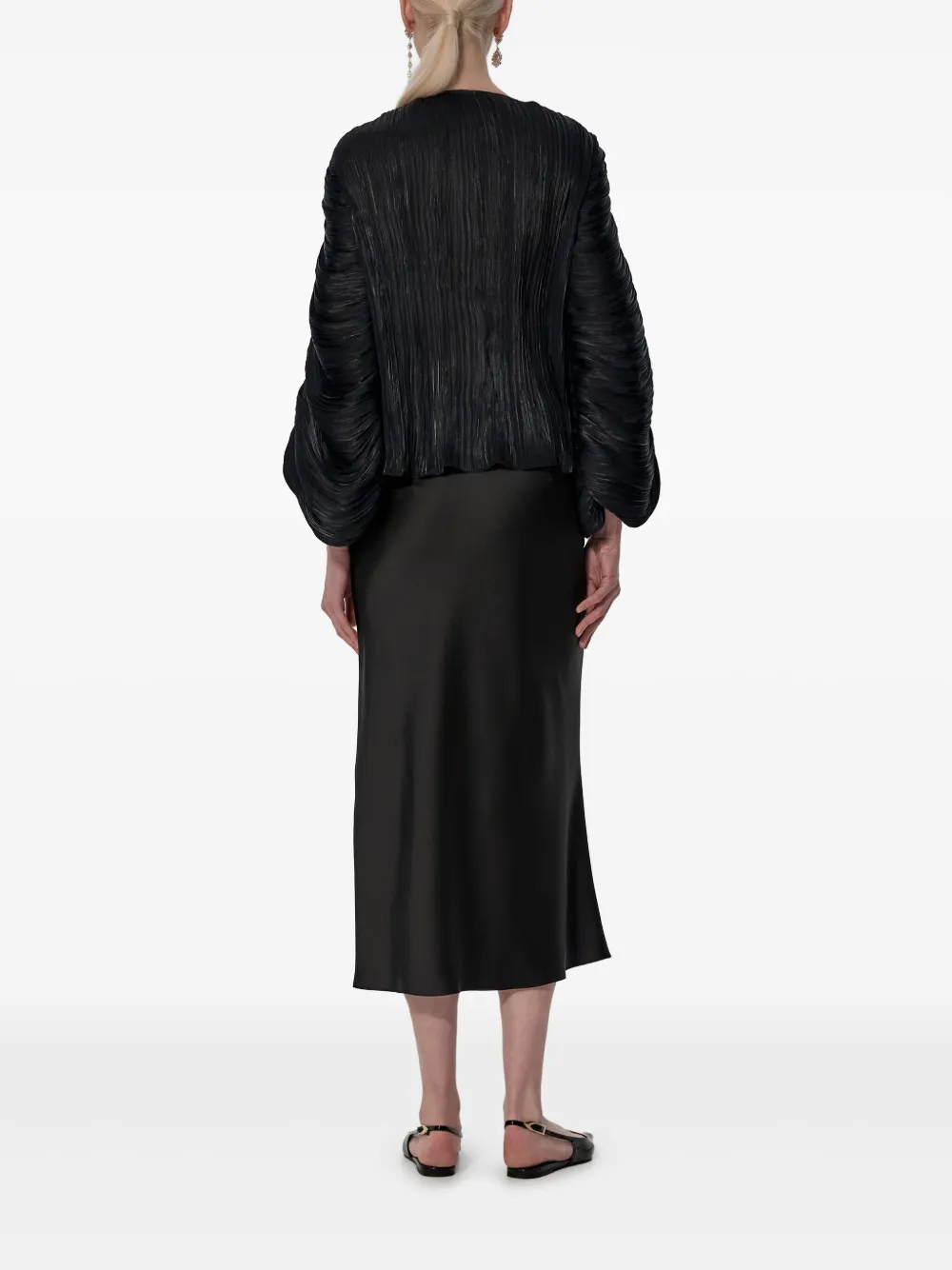 V:PM ATELIER Brigid blouse Zwart