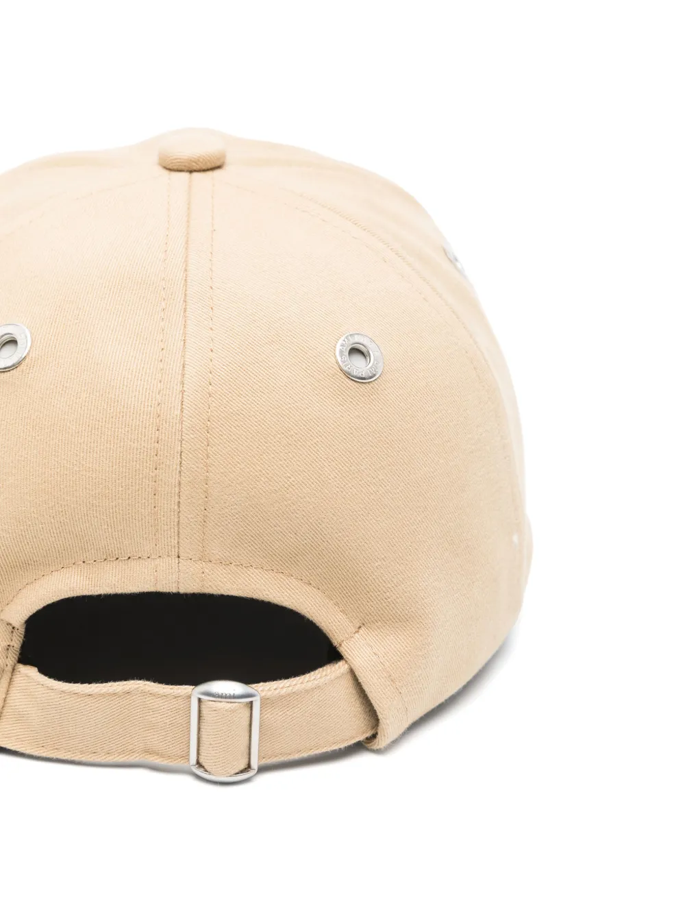 AMI Paris Honkbalpet met logo - Beige