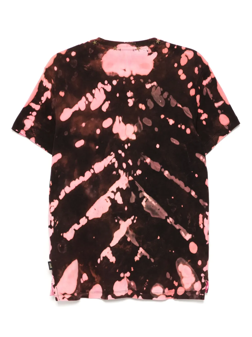Stain Shade T-shirt met tie-dye print - Roze