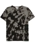 Stain Shade tie-dye-print T-shirt - Grey