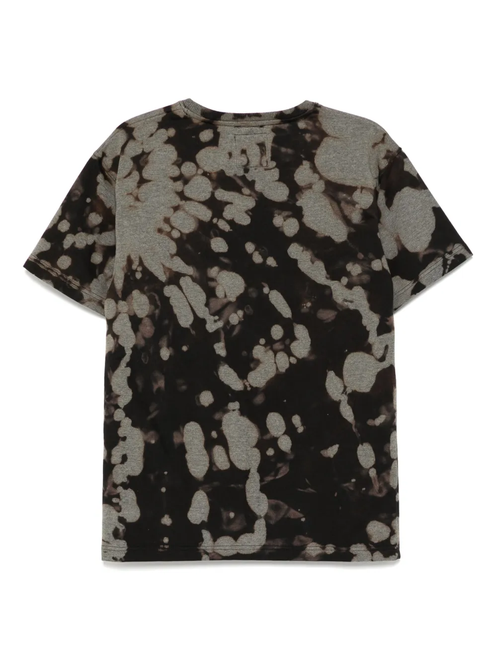 Stain Shade T-shirt met tie-dye print - Grijs