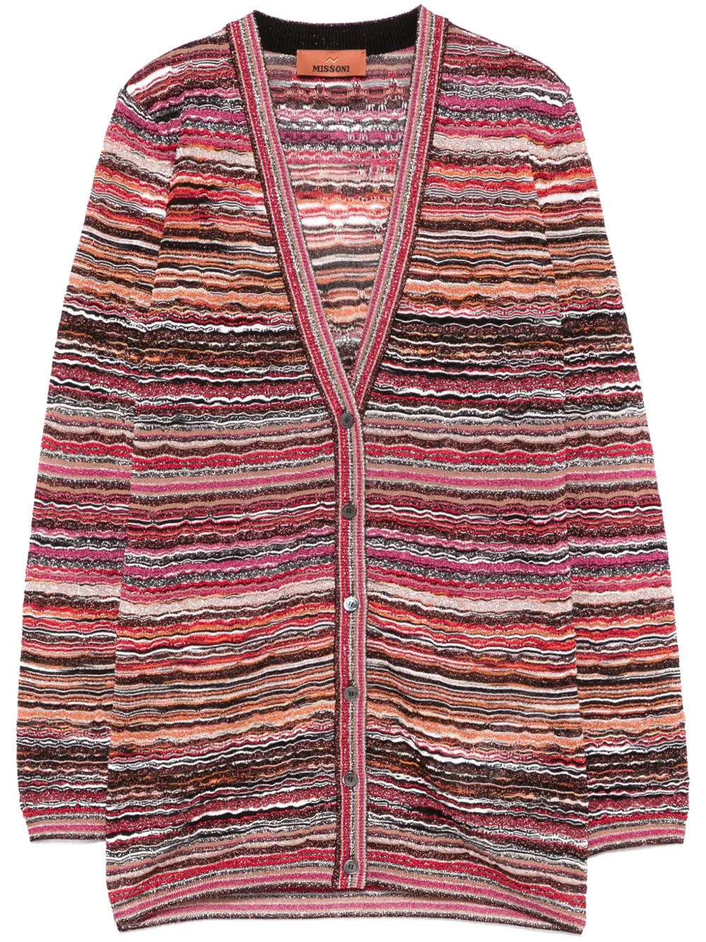 Missoni Gestreept vest Bruin